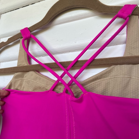 Lululemon Athletica Free To Be Raspberry Glo Light Size 6 Tank Top - Picture 7 of 14